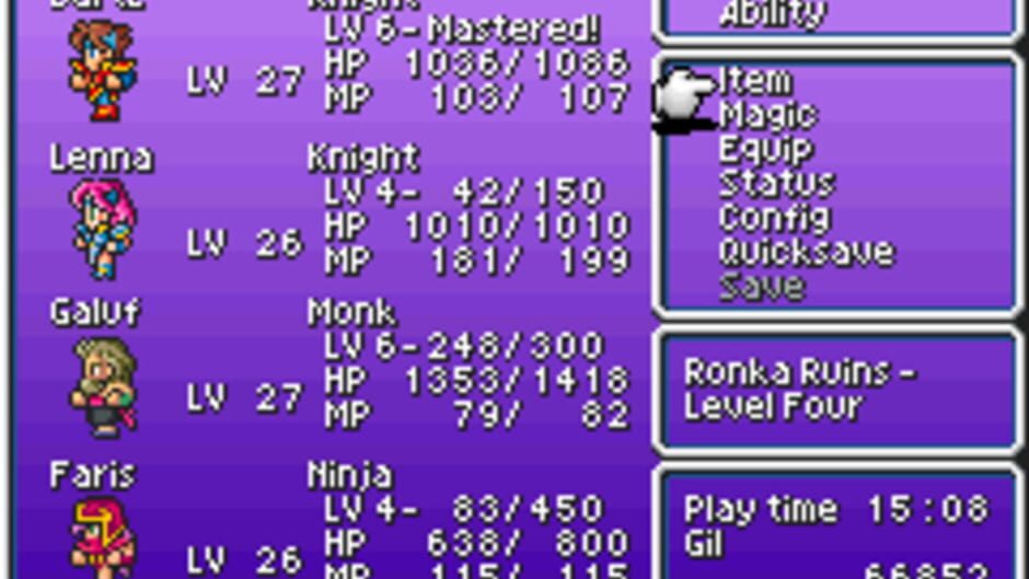 Final Fantasy V Advance