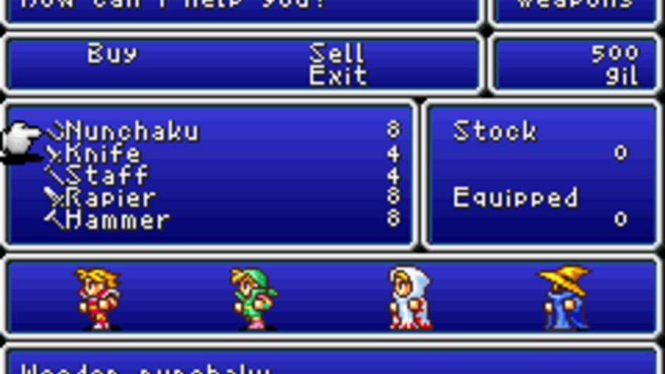 Final Fantasy I & II: Dawn of Souls